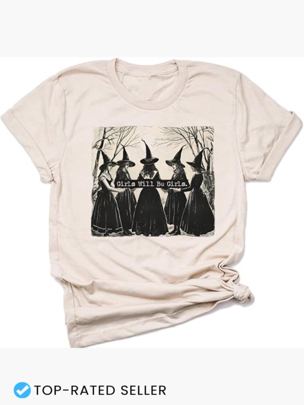 Funny Halloween Graphic T-Shirt Women's Cotton Blend Short Sleeve Crew Neck